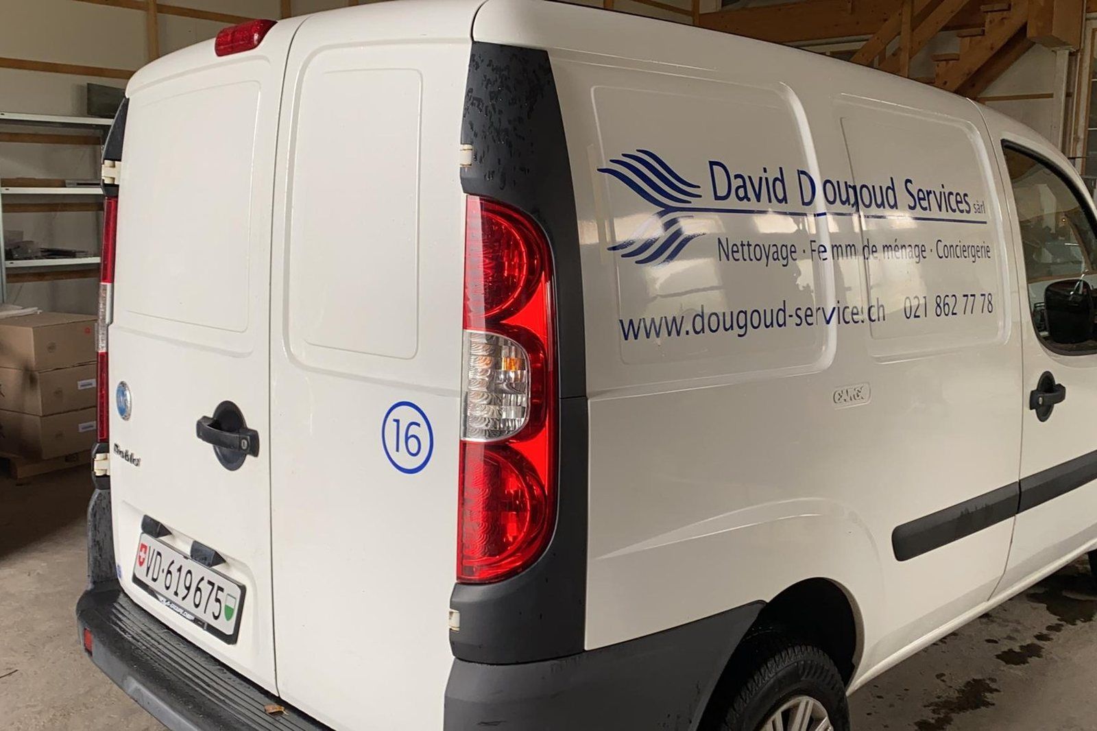 Bureaux et atelier entretenus par David Dougoud Services