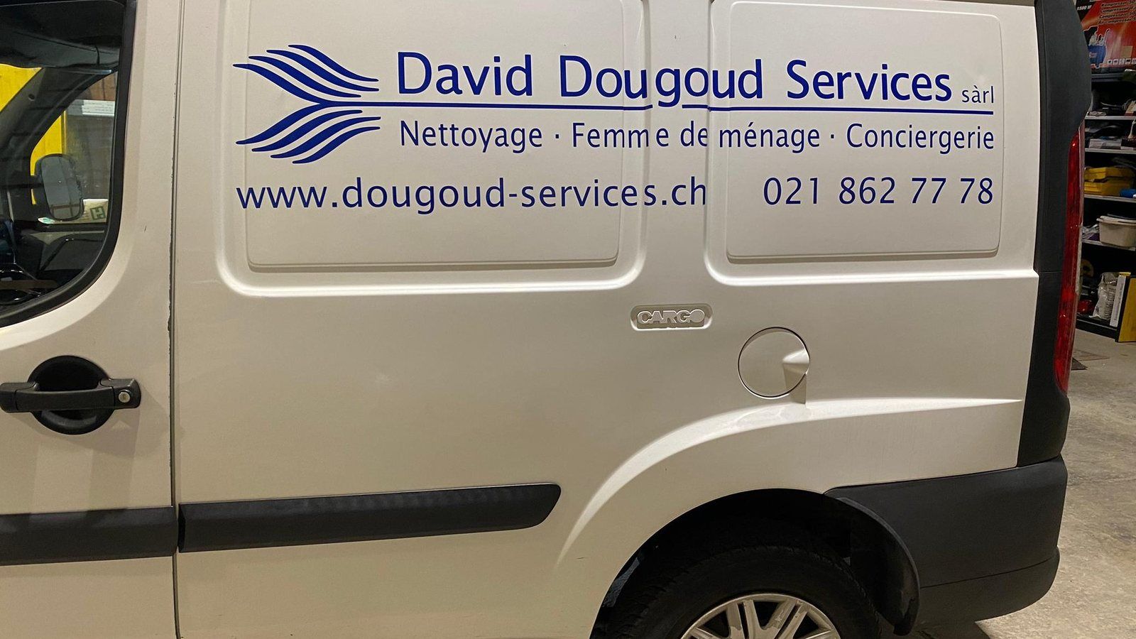 Véhicule de David Dougoud Services Sàrl